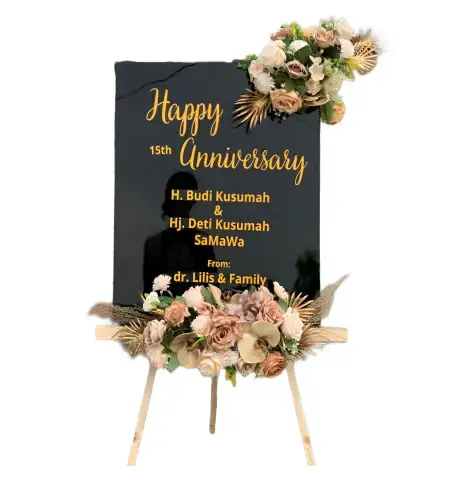 Papan Bunga Akrilik Mila